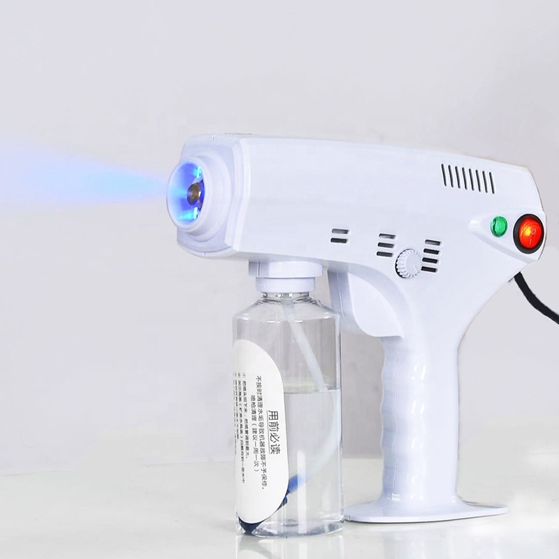 Automatisk sterilisator Pro hår nano ångpistol blå stråle sterilisator anjon elektrisk desinficerar nano spray pistol